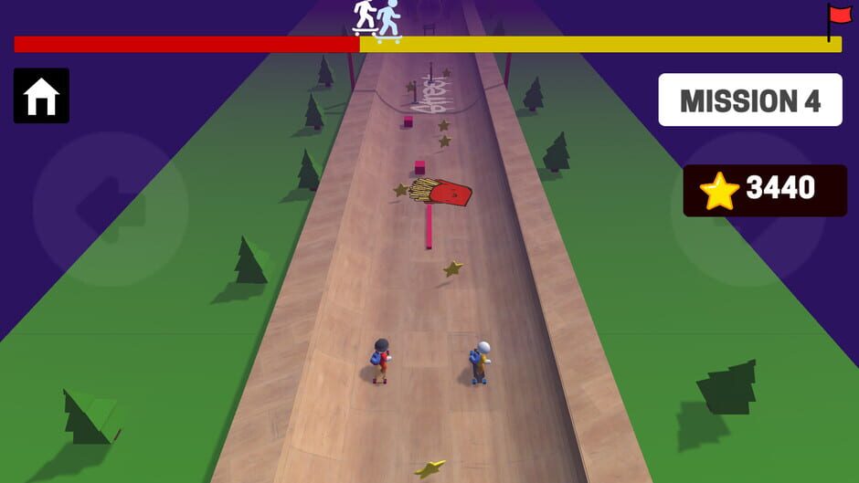 Two Skateboards Driving Simulator Screenshot