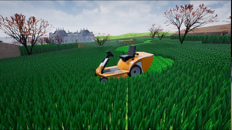 Relaxing Lawnmower Simulator Screenshot