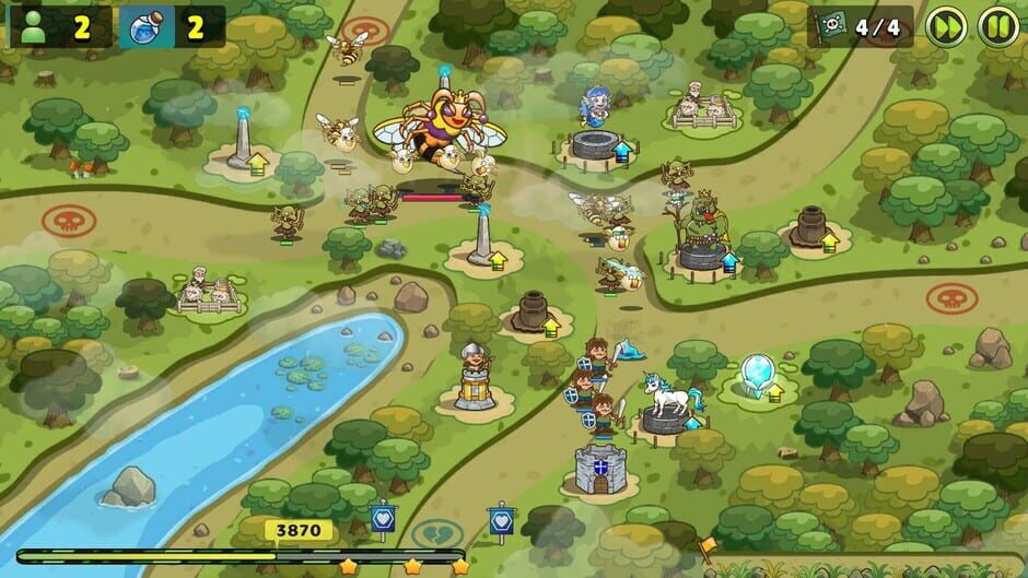 Luna & Monsters TD: The Deprived Magical Kingdom Screenshot