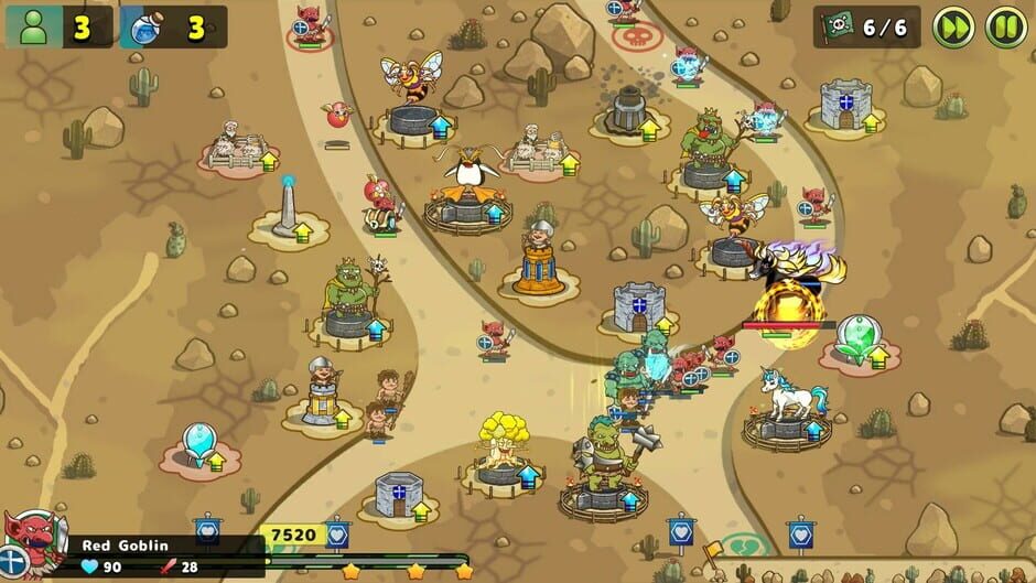 Luna & Monsters TD: The Deprived Magical Kingdom Screenshot