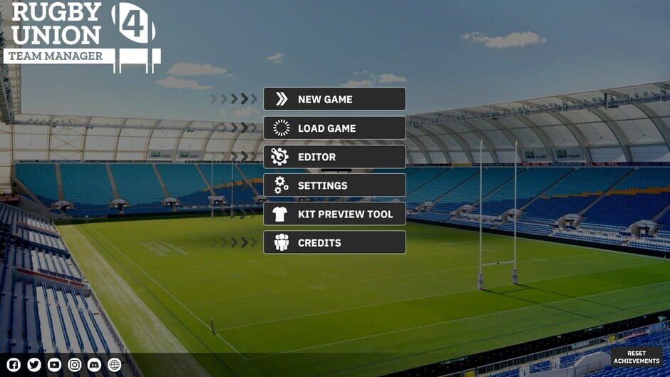 Rugby Union Team Manager 4 Screenshot