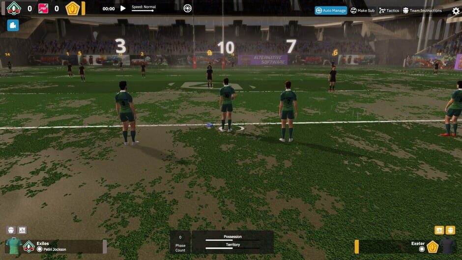 Rugby Union Team Manager 4 Screenshot