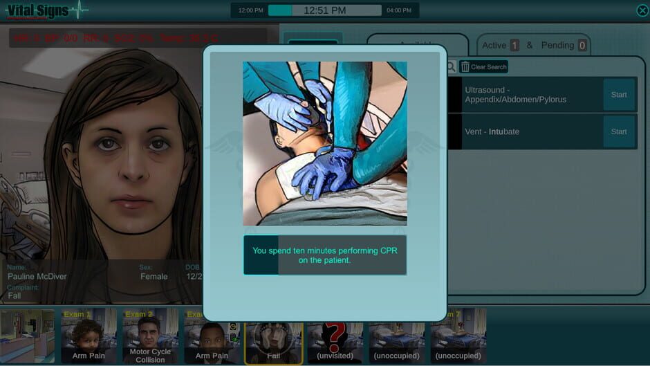 สกรีนช็อตจาก Vital Signs: Emergency Department - Injuries Package #2 (รูปที่ 3)