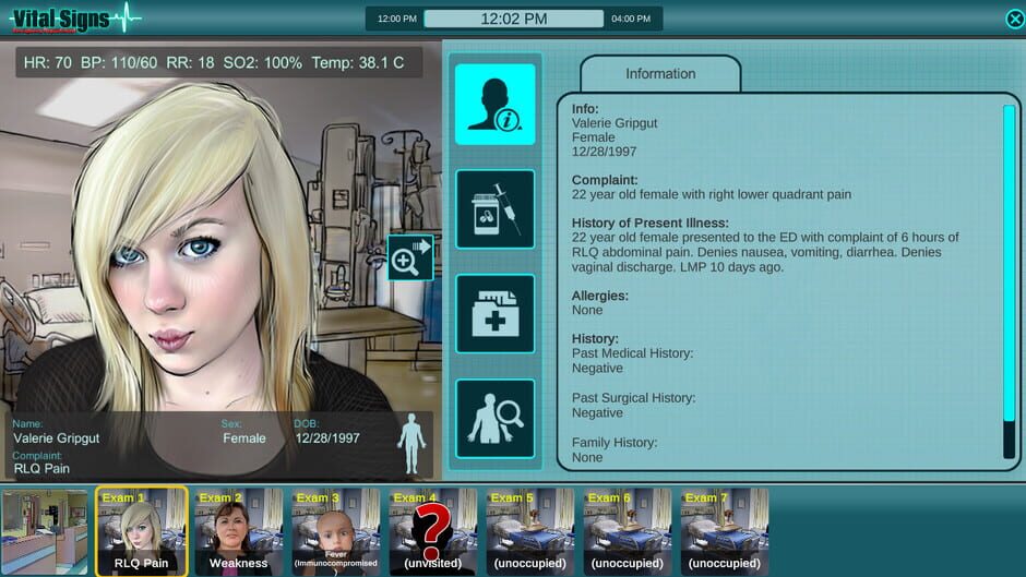 สกรีนช็อตจาก Vital Signs: Emergency Department - Infections Package (รูปที่ 5)