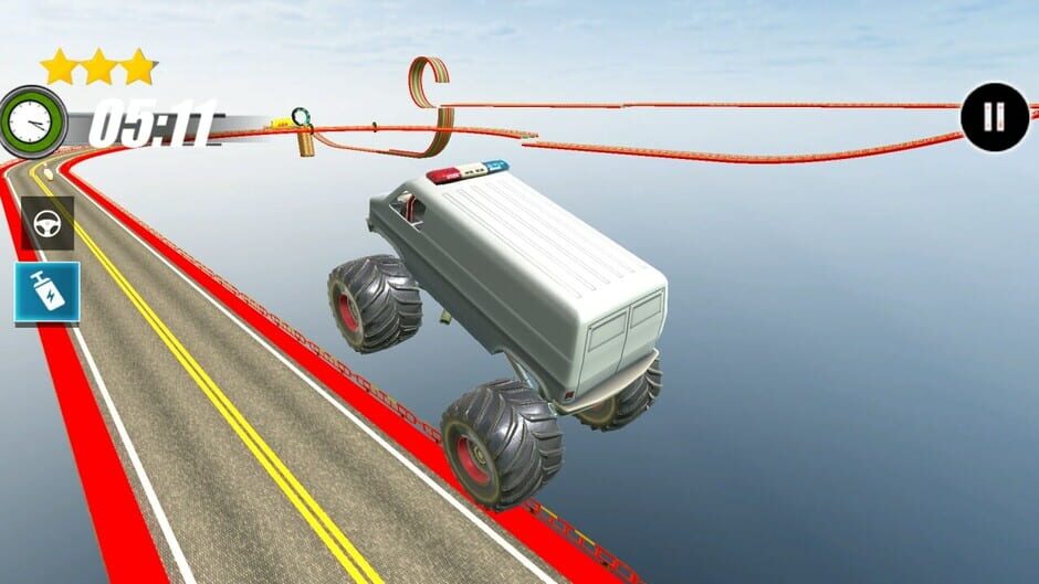 Stunts Contest Monster Car Screenshot