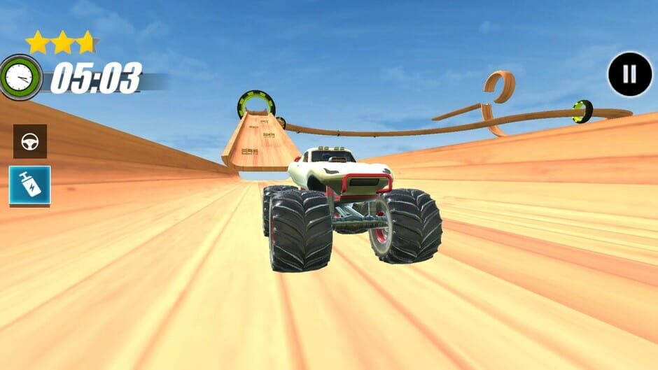 Stunts Contest Monster Car Screenshot