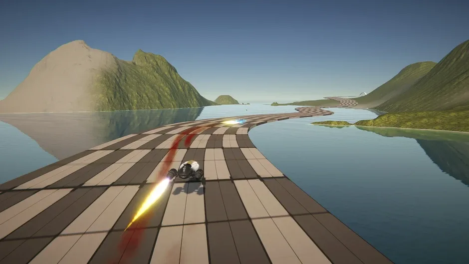Кадър от Twin Jet Racer