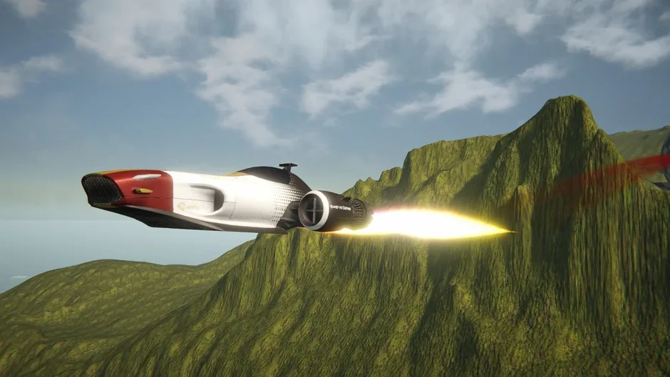Кадър от Twin Jet Racer