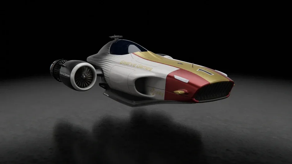 Кадър от Twin Jet Racer