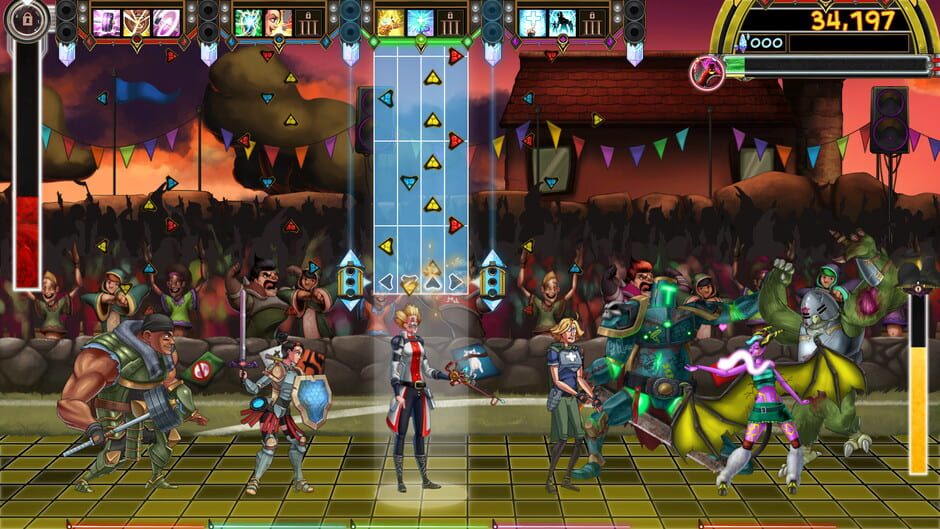 สกรีนช็อตจาก The Metronomicon: Slay the Dance Floor - Chiptune Challenge Pack 2 (รูปที่ 3)