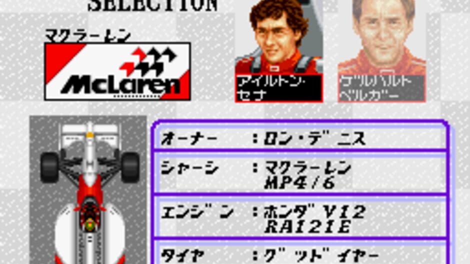 Screenshots F-1 Grand Prix