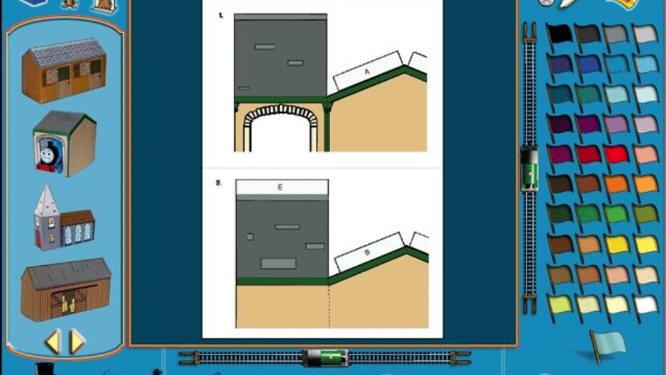 Thomas and the Magic Railroad Print Studio Screenshot