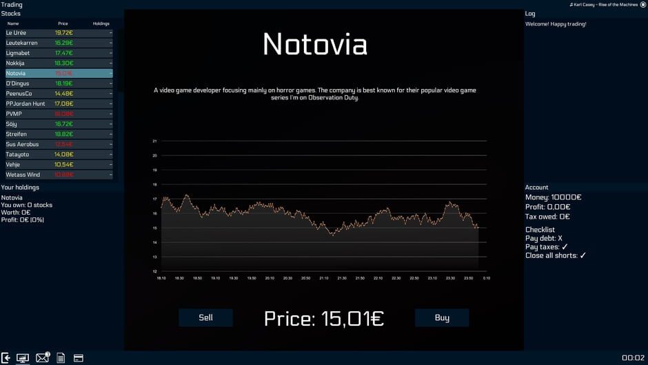 Trader of the Night Screenshot