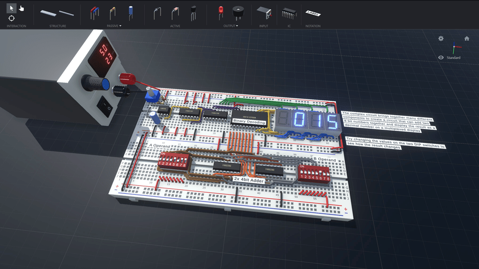 CRUMB Circuit Simulator screenshot