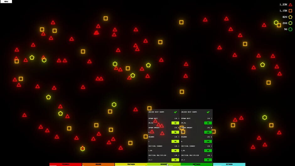 Idle Shapes Screenshot