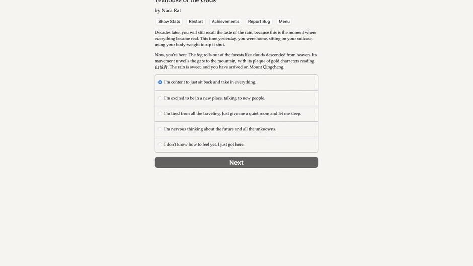 Teahouse of the Gods Screenshot