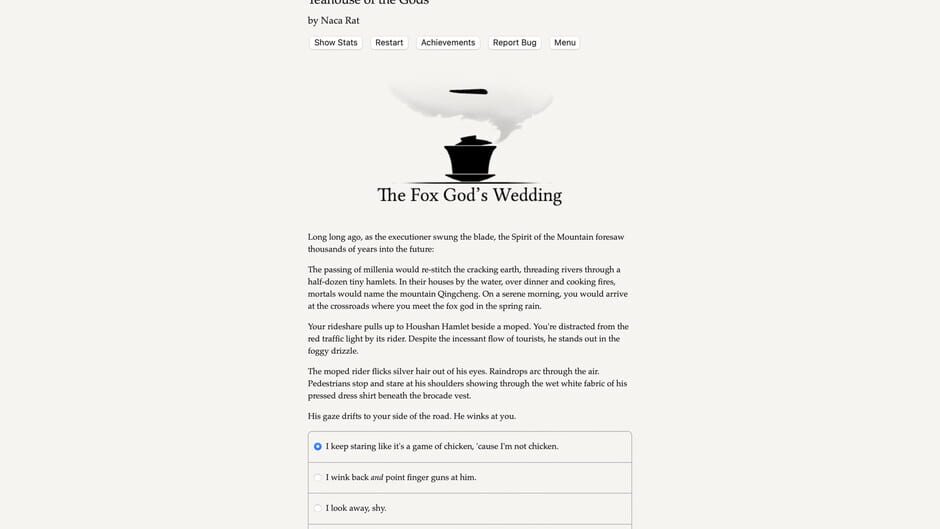 Teahouse of the Gods Screenshot