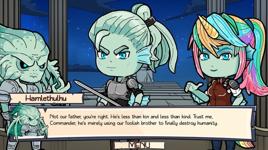 Army of Tentacles: Assault on Rainbow Unicorn Island Screenshot