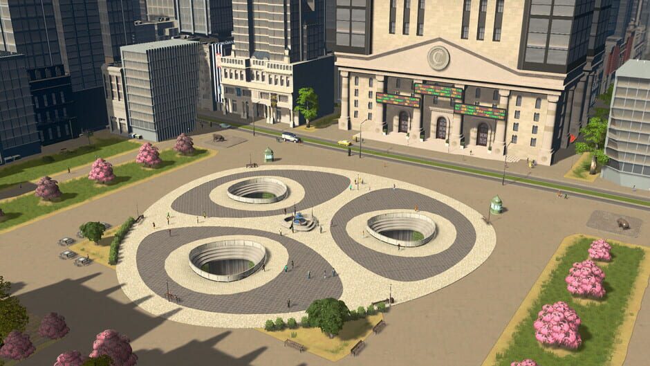 Cities: Skylines - Financial Districts Screenshot