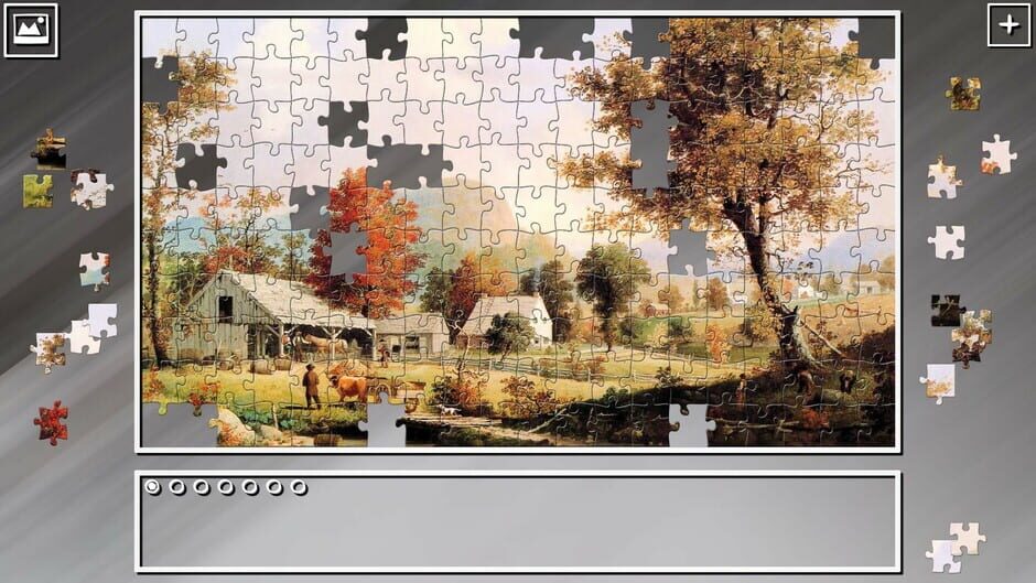 สกรีนช็อตจาก Super Jigsaw Puzzle: Generations - Paintings 2 (รูปที่ 2)