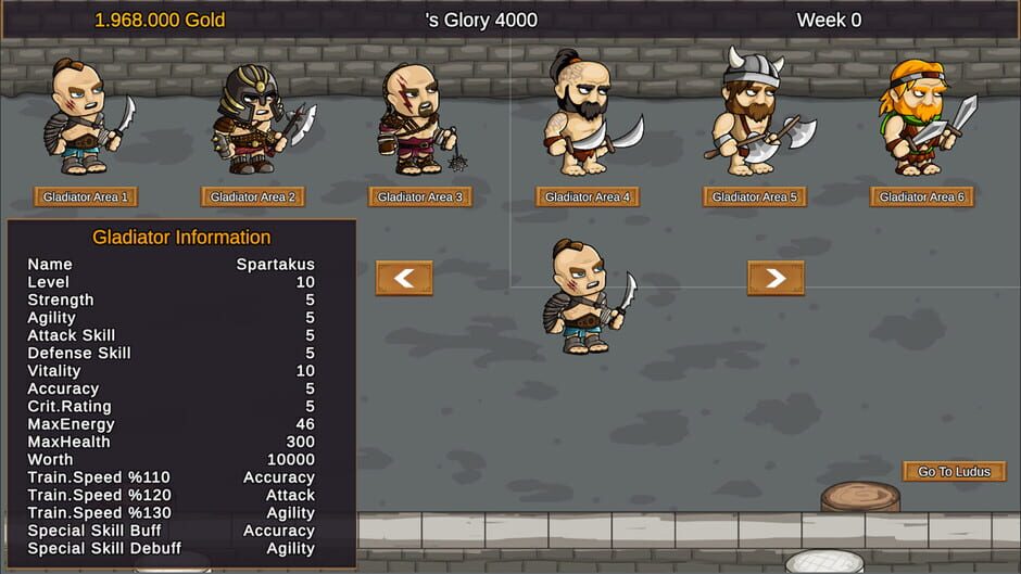 Gladiators and Glory Screenshot
