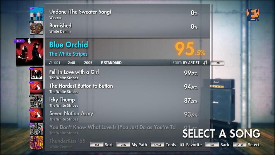 สกรีนช็อตจาก Rocksmith 2014: The White Stripes Song Pack (รูปที่ 9)