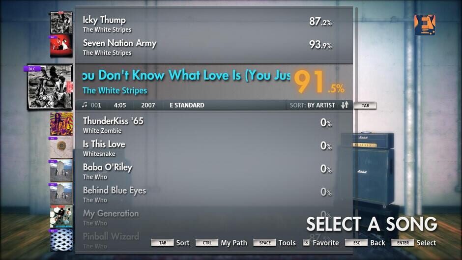 สกรีนช็อตจาก Rocksmith 2014: The White Stripes Song Pack (รูปที่ 11)