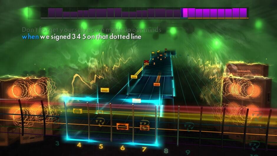 สกรีนช็อตจาก Rocksmith 2014: A Day to Remember Song Pack (รูปที่ 15)
