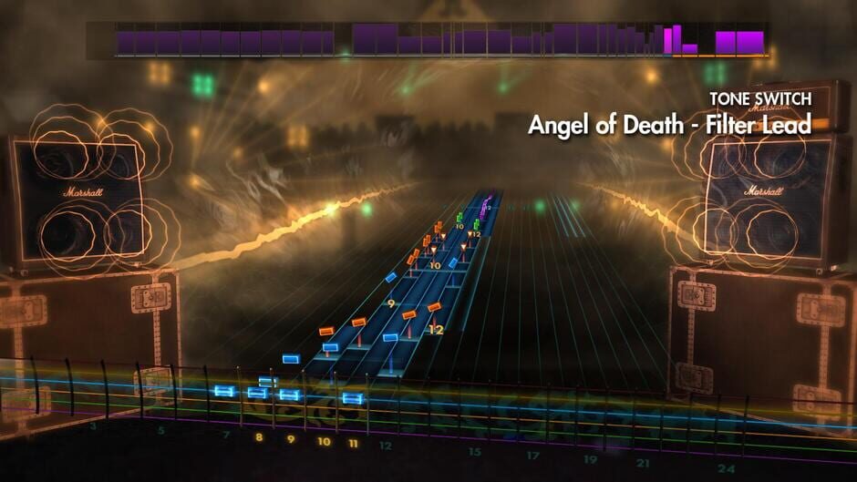 สกรีนช็อตจาก Rocksmith 2014: Slayer Song Pack (รูปที่ 9)