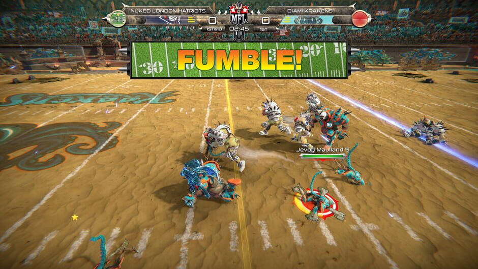 สกรีนช็อตจาก Mutant Football League: Diami Krakens (รูปที่ 9)