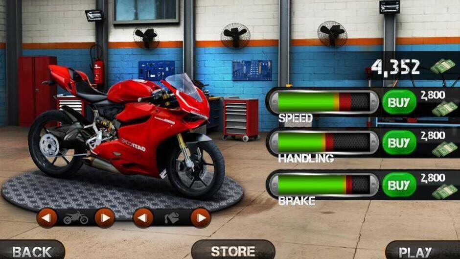 สกรีนช็อตจาก Race the Traffic Moto (รูปที่ 6)