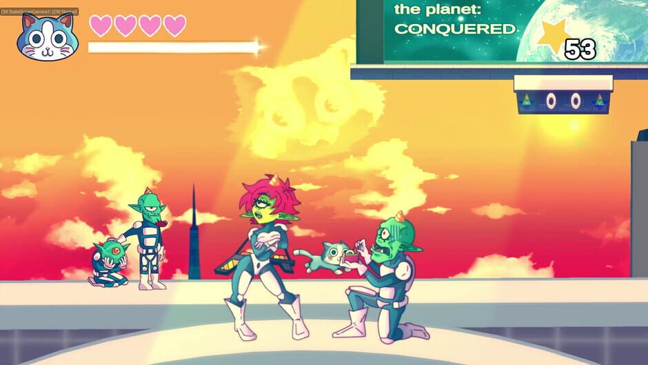 KinnikuNeko: Super Muscle Cat Screenshot