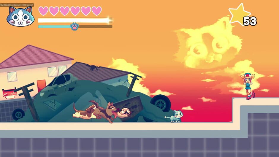 KinnikuNeko: Super Muscle Cat Screenshot