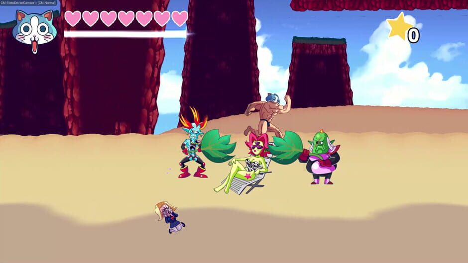 KinnikuNeko: Super Muscle Cat Screenshot