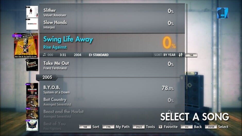 สกรีนช็อตจาก Rocksmith 2014: Rise Against Song Pack (รูปที่ 11)