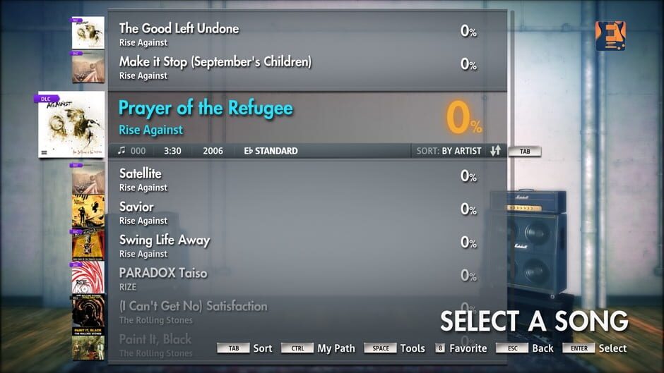 สกรีนช็อตจาก Rocksmith 2014: Rise Against Song Pack (รูปที่ 15)