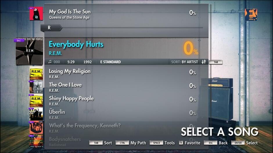 สกรีนช็อตจาก Rocksmith 2014: R.E.M. Song Pack (รูปที่ 11)