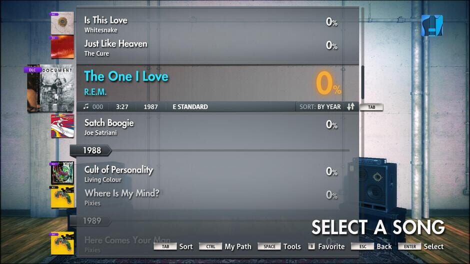 สกรีนช็อตจาก Rocksmith 2014: R.E.M. Song Pack (รูปที่ 12)