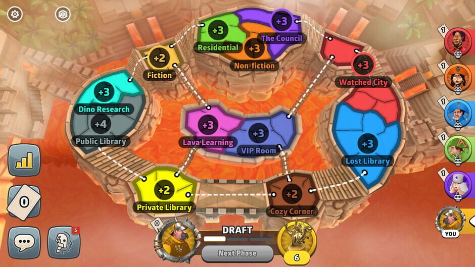 สกรีนช็อตจาก Risk: Global Domination - Dawn of the Dinos Map Pack (รูปที่ 6)