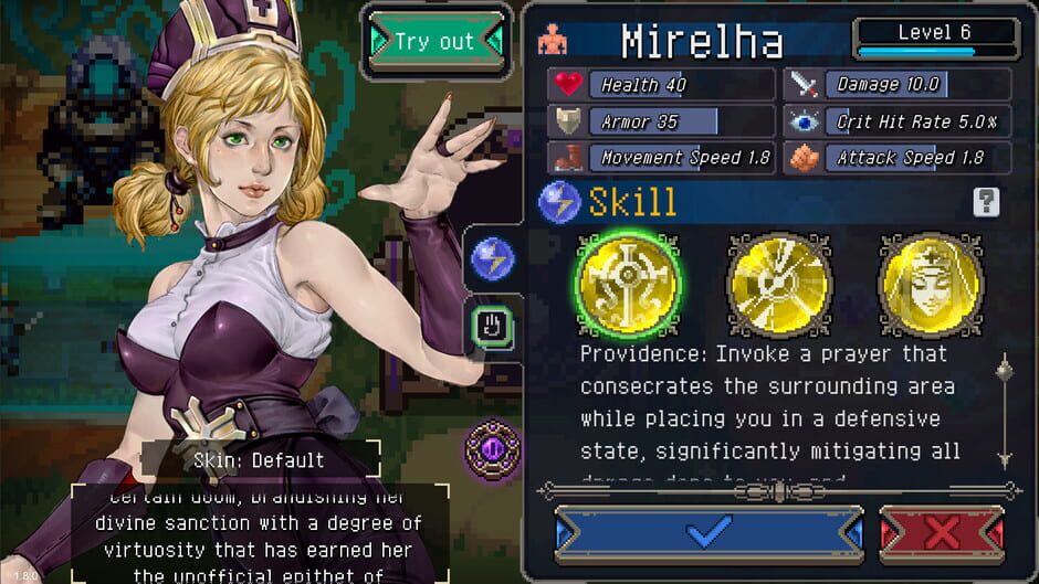 สกรีนช็อตจาก Otherworld Legends: Mirelha (รูปที่ 6)