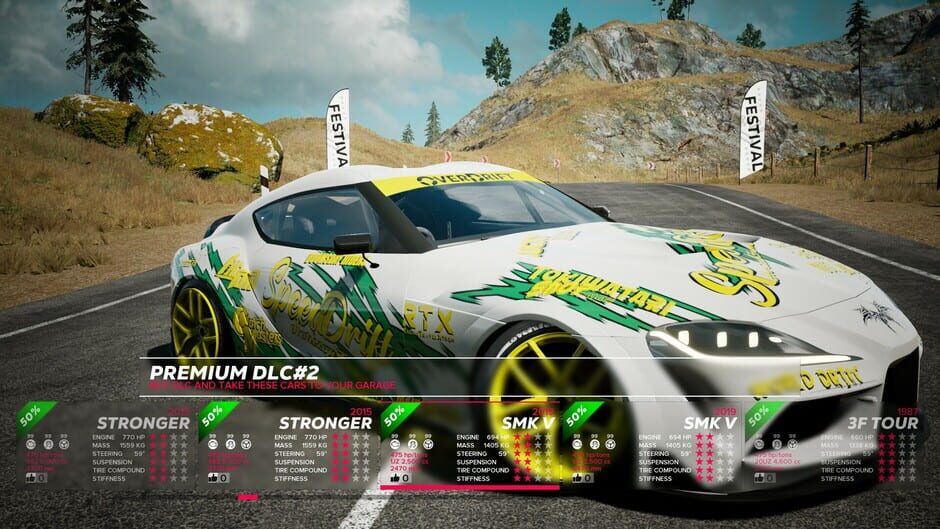 สกรีนช็อตจาก OverDrift Festival: Premium Cars Pack #2 (รูปที่ 26)