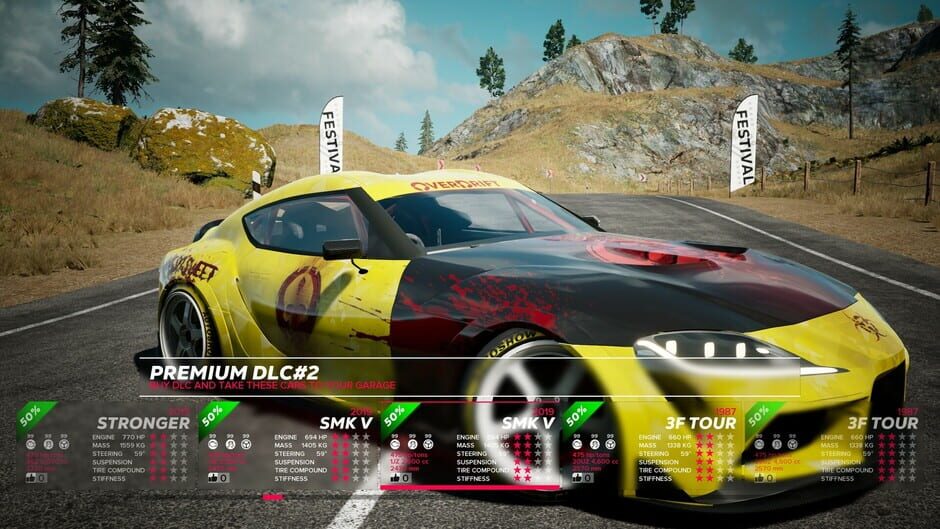 สกรีนช็อตจาก OverDrift Festival: Premium Cars Pack #2 (รูปที่ 27)
