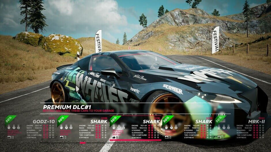 สกรีนช็อตจาก OverDrift Festival: Premium Cars Pack#1 (รูปที่ 18)