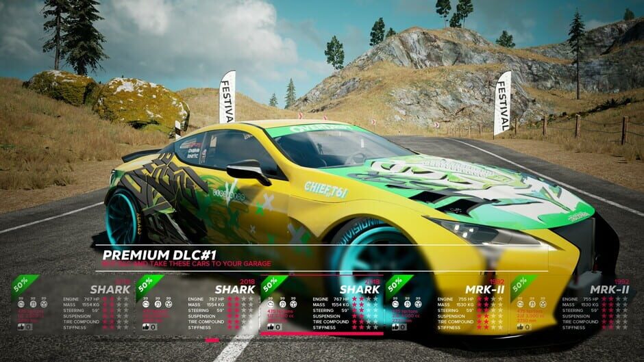 สกรีนช็อตจาก OverDrift Festival: Premium Cars Pack#1 (รูปที่ 28)