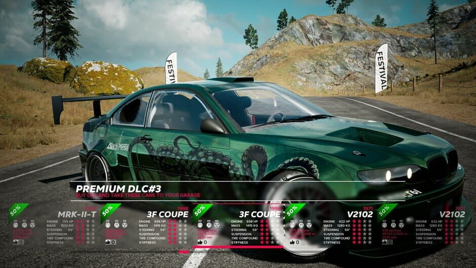 สกรีนช็อตจาก OverDrift Festival: Premium Cars Pack#3 (รูปที่ 9)