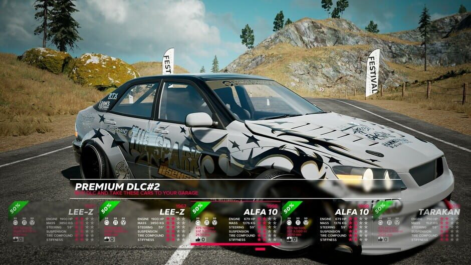 สกรีนช็อตจาก OverDrift Festival: Premium Cars Pack #2 (รูปที่ 23)