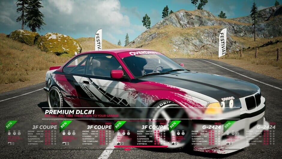 สกรีนช็อตจาก OverDrift Festival: Premium Cars Pack#1 (รูปที่ 26)