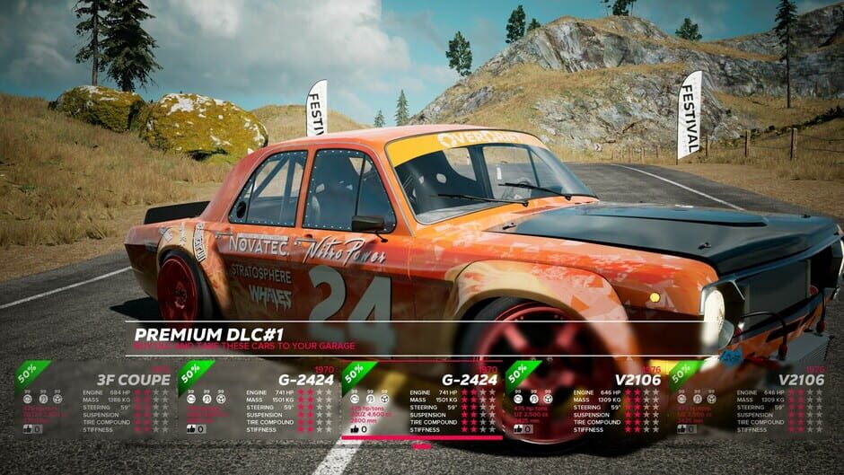 สกรีนช็อตจาก OverDrift Festival: Premium Cars Pack#1 (รูปที่ 22)