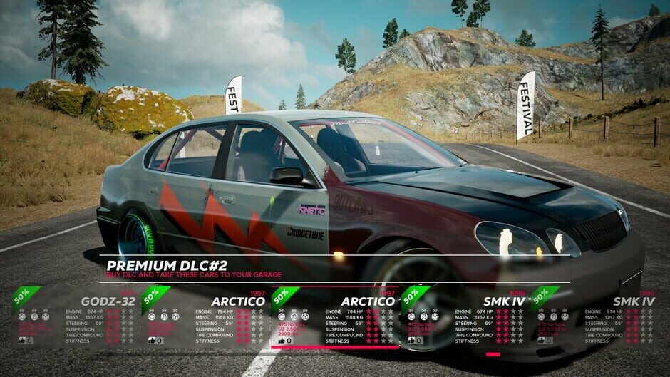สกรีนช็อตจาก OverDrift Festival: Premium Cars Pack #2 (รูปที่ 20)