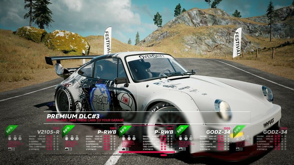 สกรีนช็อตจาก OverDrift Festival: Premium Cars Pack#3 (รูปที่ 15)